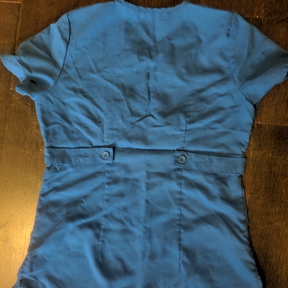 Barco Grey's Anatomy Scrub Top- Royal Blue - Picture 4 of 4